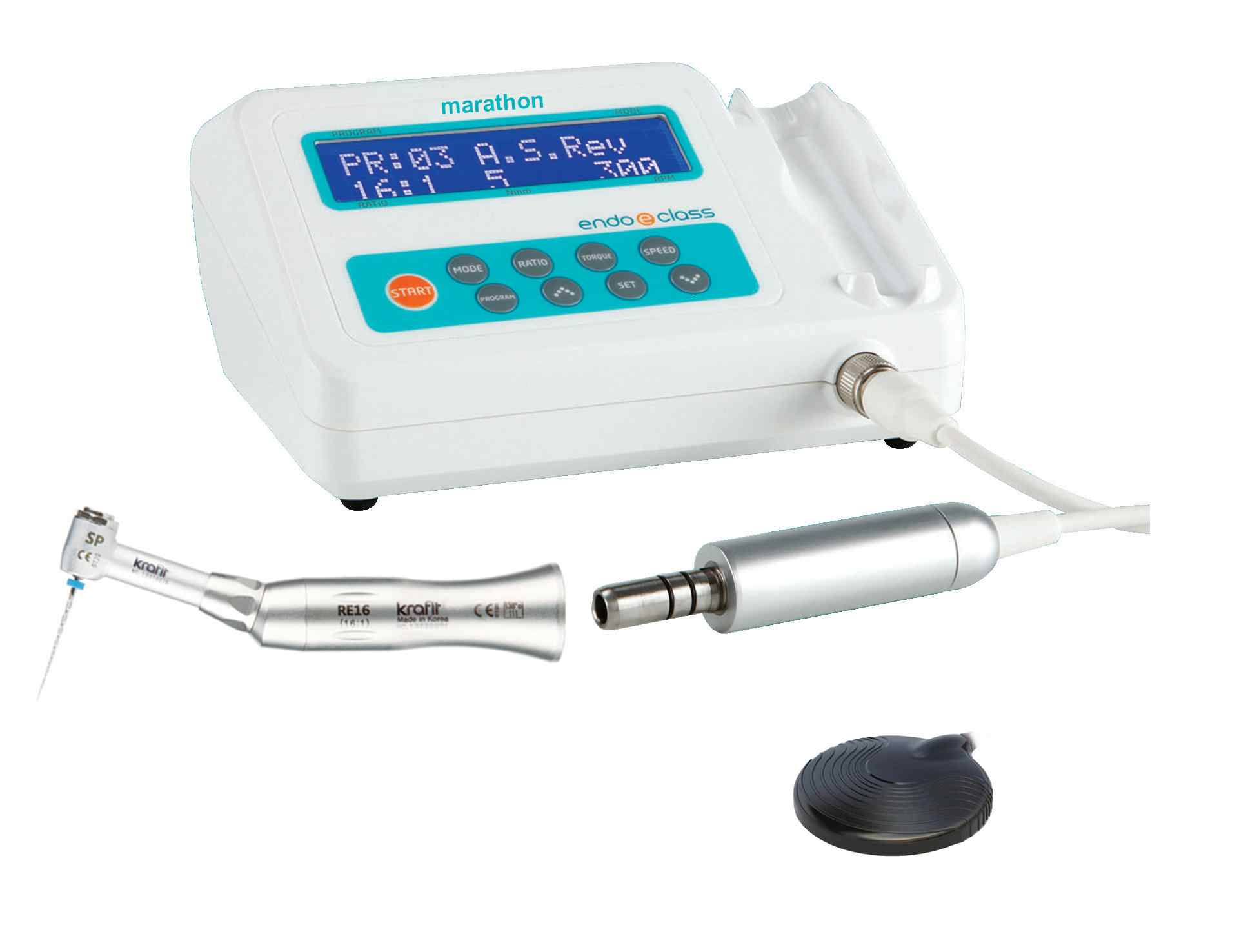 دستگاه روتاری endo e class (با آنگل 16 به 1)