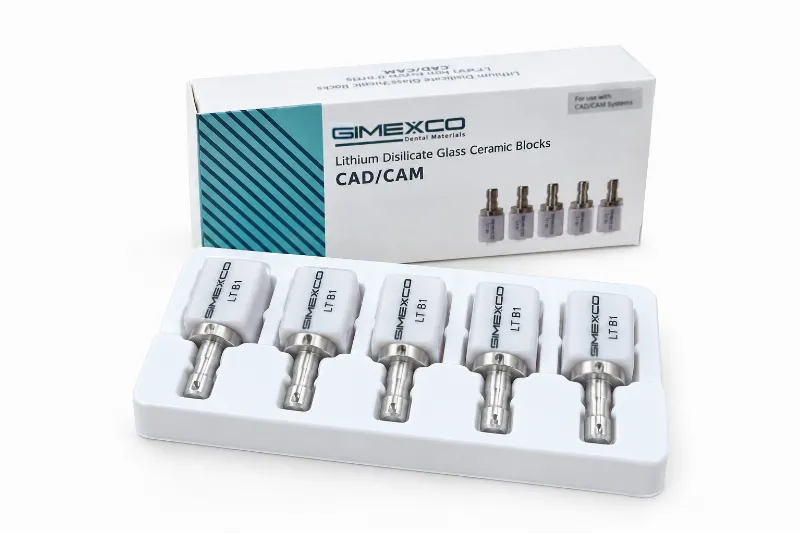بلوک گلس سرامیک لیتیوم دی سیلیکات جیمکس‌کو Gimexco
