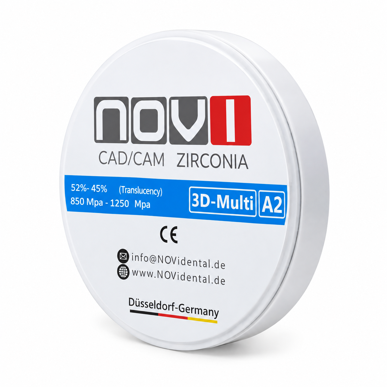 بلنک زیرکونیا مولتی لایر نووی NOVI مدل 3D-Multi