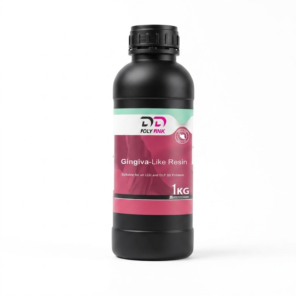 رزین جینجیوا (لثه مصنوعی) پرینتر سه بعدی پلی پینک PolyPink