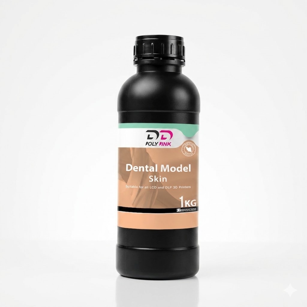 رزین دنتال مدل پرینتر سه بعدی پلی پینک PolyPink