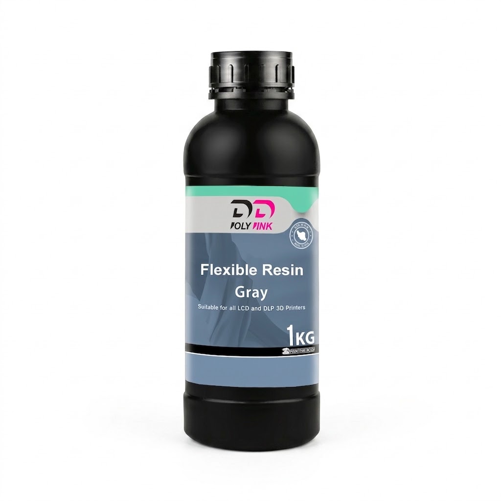 رزین منعطف (فلکسیبل) پرینتر سه بعدی پلی پینک PolyPink