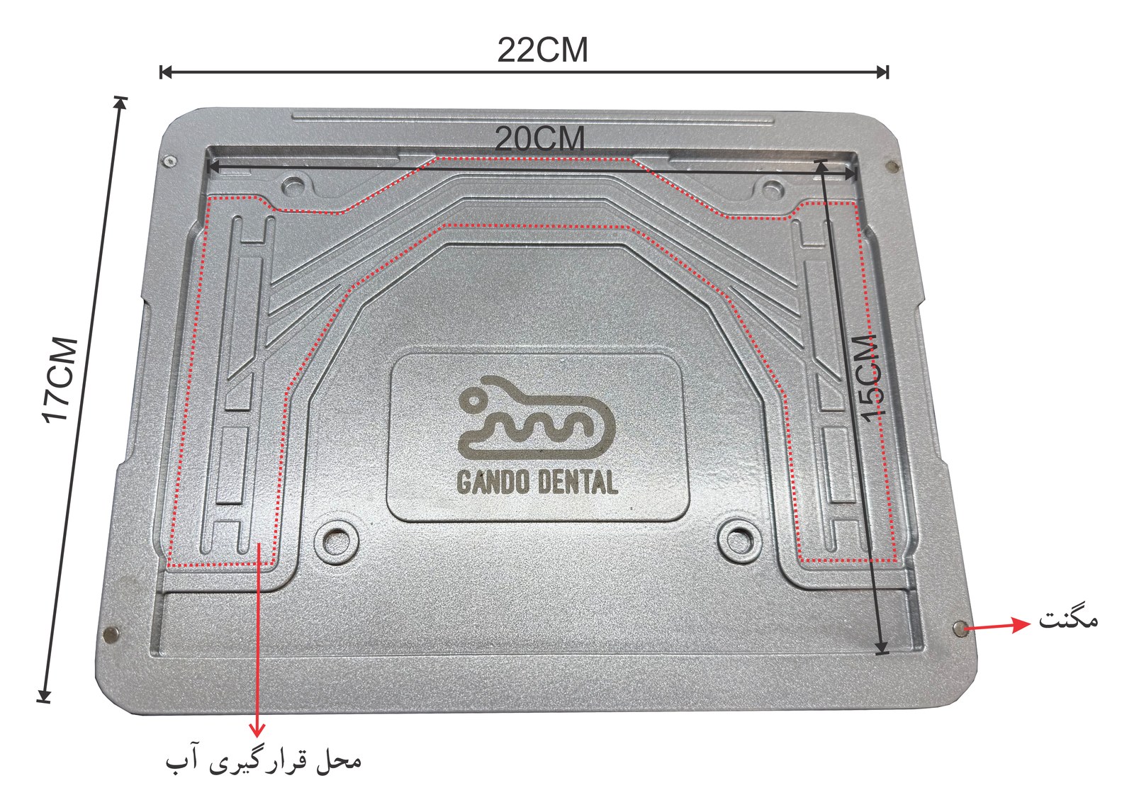 اسلب پودرگذاری گاندو مدل G-Slab