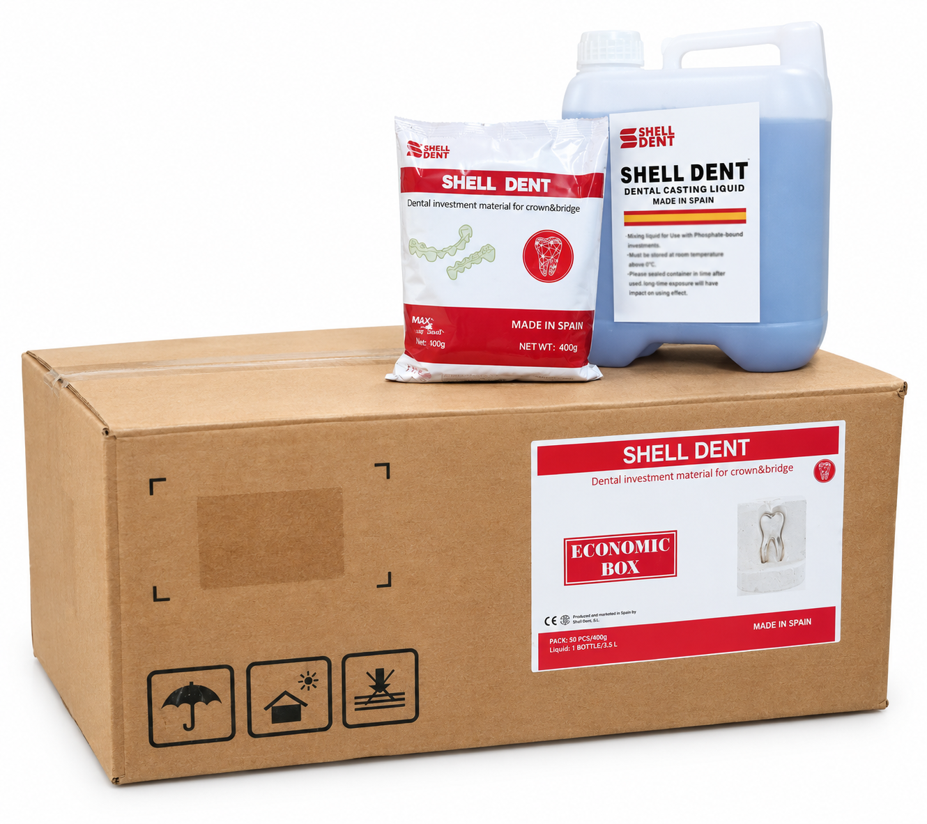 گچ سیلندر شل دنت Shell Dent ساخت اسپانیا