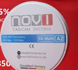 بلنک زیرکونیا مولتی لایر نووی NOVI مدل 3D-Multi