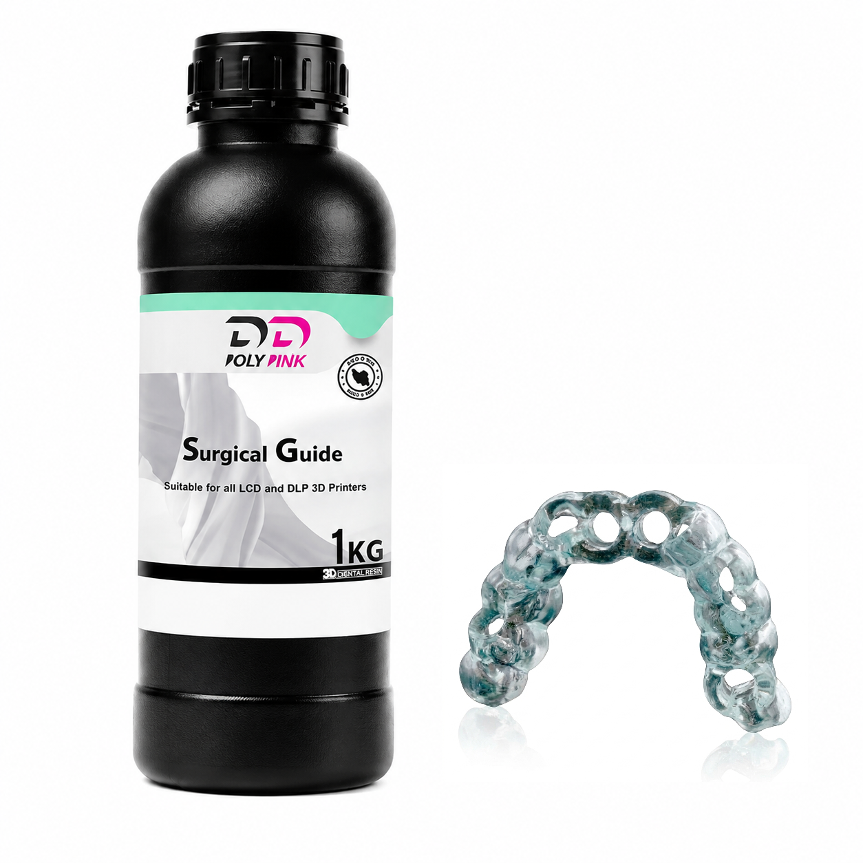 رزین سرجیکال گاید پرینتر سه بعدی پلی پینک PolyPink
