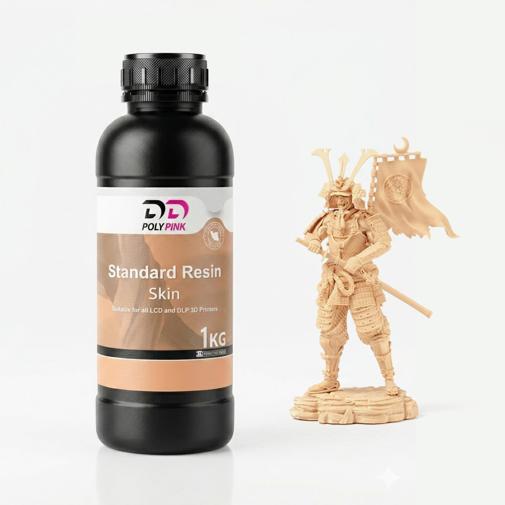 رزین استاندارد پرینتر سه بعدی پلی پینک PolyPink